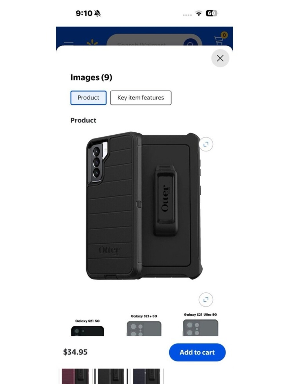 Otter Box Defender Pro Samsung Galaxy S21 5G 🔥